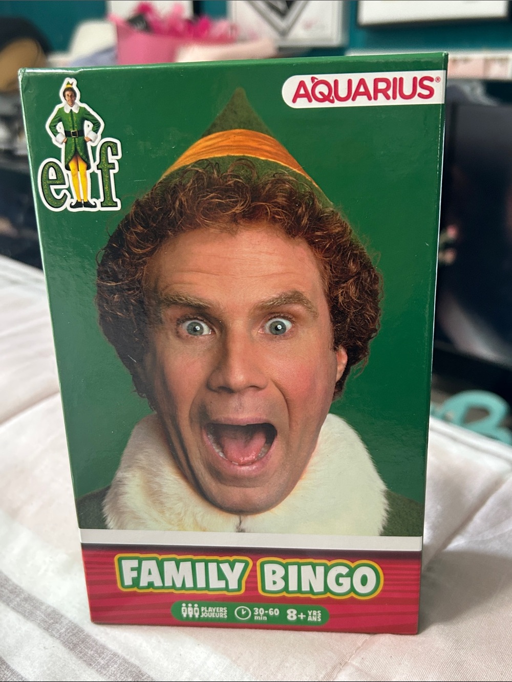 Aquarius Elf Family Bingo - Green